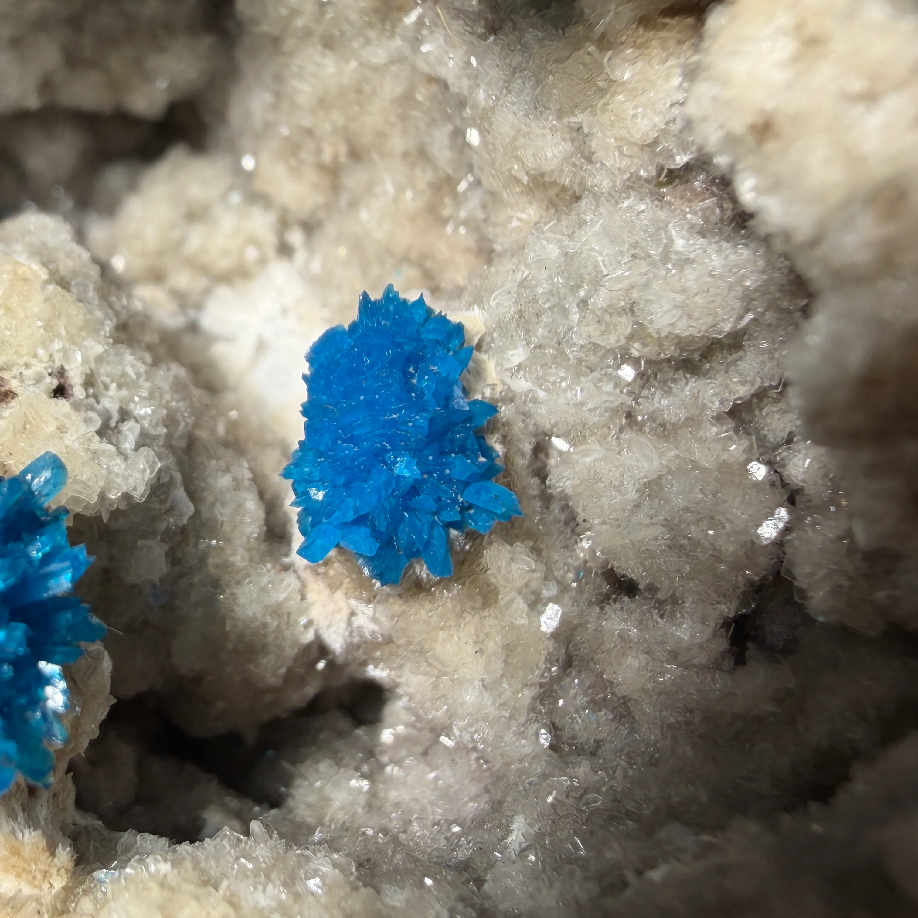 Cavansite from India, Maharashtra, Wagholi Quarries - image 5