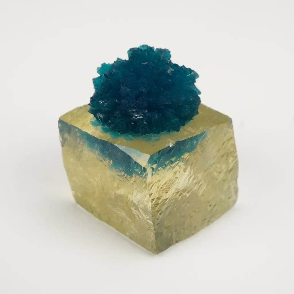 Cavansite from Wagholi Quarries, Maharashtra, India image