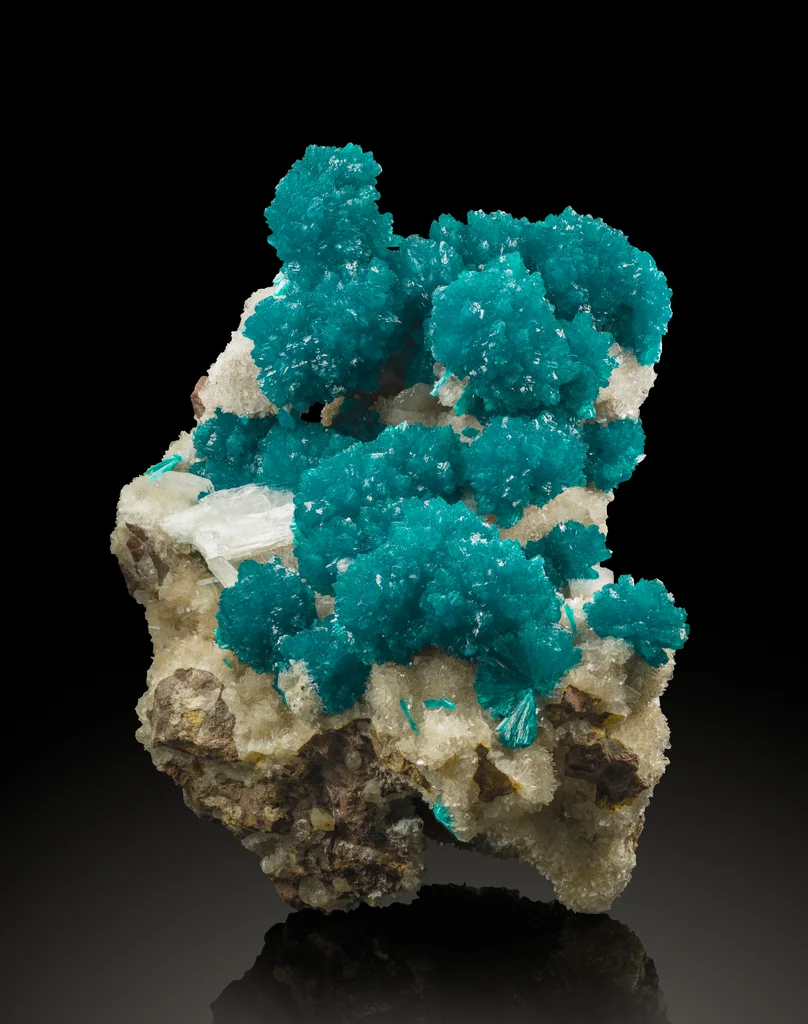 Cavansite from Wagholi Quarries, Maharashtra, India image
