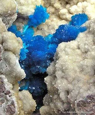 Cavansite In Natural Vug - image 2