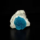 Cavansite Nugget on Mordernite - image 2