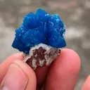 Cavansite on Heulandite Matrix.  From India - image 8