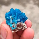 Cavansite on Heulandite Matrix.  From India - image 3