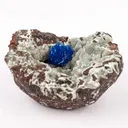 Cavansite on Heulandite (Rare Find) Free Standing Natural Mineral Specimen - image 5