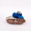 Cavansite on Heulandite (Rare Find) Free Standing Natural Mineral Specimen - image 1