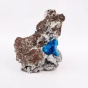 Cavansite on Heulandite (Rare Find) Free Standing Natural Mineral Specimen - image 5