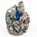 Cavansite on Heulandite (Rare Find) Free Standing Natural Mineral Specimen - image 1