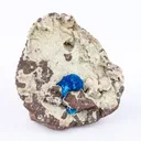 Cavansite on Heulandite (Rare Find) Free Standing Natural Mineral Specimen - image 3