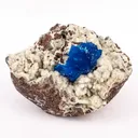 Cavansite on Heulandite (Rare Find) Free Standing Natural Mineral Specimen - image 3