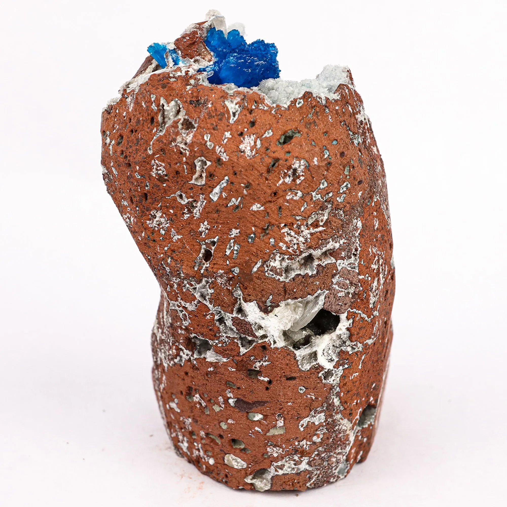 Cavansite on Heulandite (Rare Find) Free Standing Natural Mineral Specimen - image 5