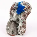 Cavansite on Heulandite (Rare Find) Free Standing Natural Mineral Specimen - image 2