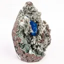 Cavansite on Heulandite (Rare Find) Free Standing Natural Mineral Specimen - image 3