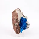 Cavansite on Heulandite (Rare Find) Free Standing Natural Mineral Specimen - image 6