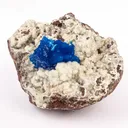 Cavansite on Heulandite (Rare Find) Free Standing Natural Mineral Specimen - image 2