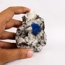 Cavansite on Heulandite (Rare Find) Free Standing Natural Mineral Specimen - image 4