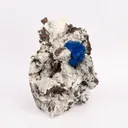 Cavansite on Heulandite (Rare Find) Free Standing Natural Mineral Specimen - image 3