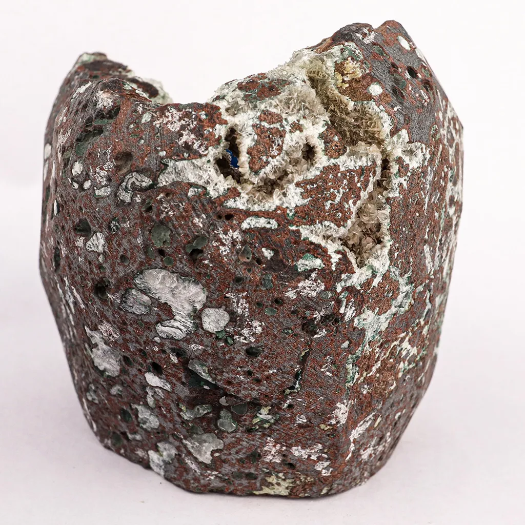 Cavansite on Heulandite (Rare Find) Free Standing Natural Mineral Specimen - image 5