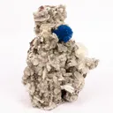 Cavansite on Heulandite (Rare Find) Free Standing Natural Mineral Specimen - image 3