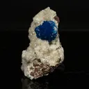 Cavansite on Heulandite (Rare Find) Natural Mineral Specimen - image 2