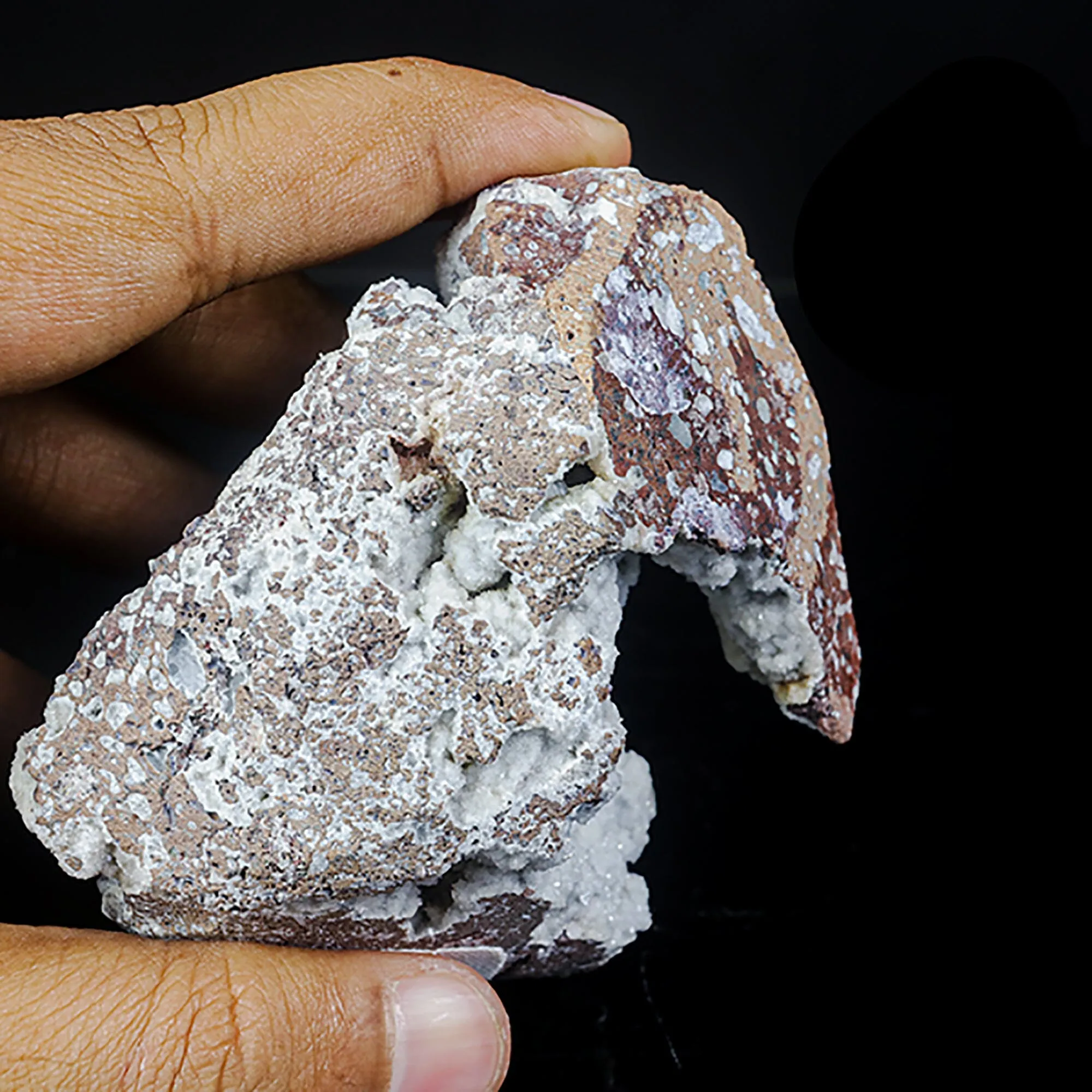 Cavansite on Heulandite (Rare Find) Natural Mineral Specimen - image 8