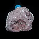 Cavansite on Heulandite (Rare Find) Natural Mineral Specimen - image 5