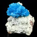 Cavansite on Heulandite (Rare Find) Natural Mineral Specimen - image 1