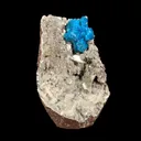 Cavansite on Heulandite (Rare Find) Natural Mineral Specimen - image 2