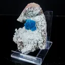 Cavansite on Heulandite (Rare Find) Natural Mineral Specimen - image 6