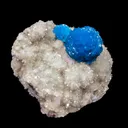 Cavansite on Heulandite (Rare Find) Natural Mineral Specimen - image 2