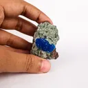 Cavansite on Heulandite (Rare Find) Natural Mineral Specimen - image 4