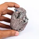 Cavansite on Heulandite (Rare Find) Natural Mineral Specimen - image 5