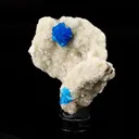 Cavansite on Heulandite (Rare Find) Natural Mineral Specimen - image 3
