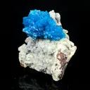 Cavansite on Heulandite (Rare Find) Natural Mineral Specimen - image 3