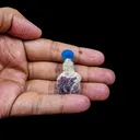 Cavansite on Heulandite (Rare Find) Natural Mineral Specimen - image 5