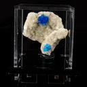Cavansite on Heulandite (Rare Find) Natural Mineral Specimen - image 1