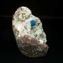 Cavansite on Heulandite (Rare Find) Natural Mineral Specimen - image 3