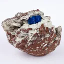Cavansite on Heulandite (Rare Find) Natural Mineral Specimen - image 1