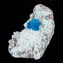 Cavansite on Heulandite (Rare Find) Natural Mineral Specimen - image 2