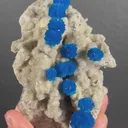Cavansite on Heulandite (Rare Find) Natural Mineral Specimen USA - image 6
