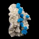 Cavansite on Heulandite (Rare Find) Natural Mineral Specimen USA - image 3