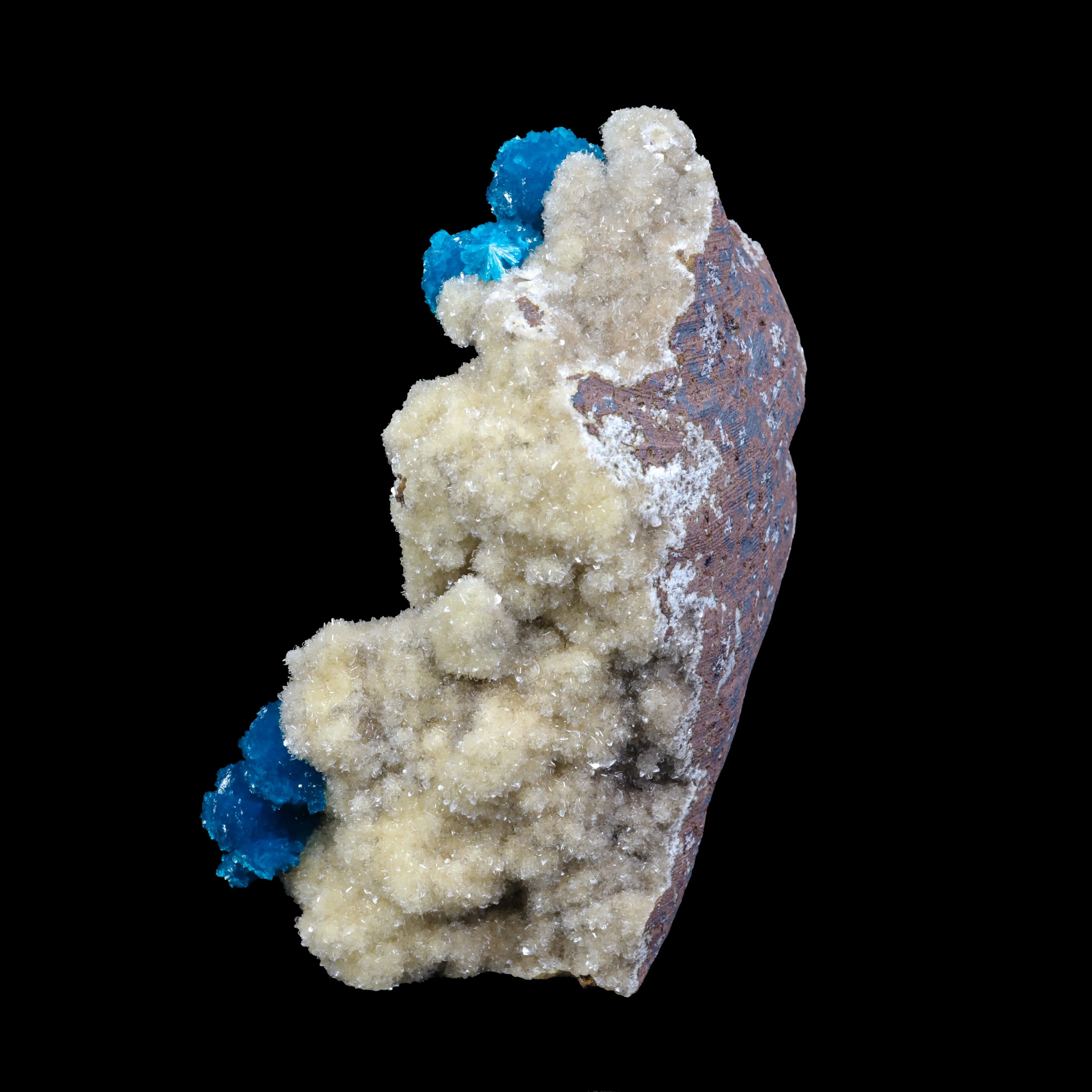 Cavansite on Heulandite (Rare Find) Natural Mineral Specimen USA - image 5