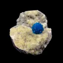 Cavansite on Heulandite (Rare Find) Natural Mineral Specimen USA - image 1