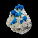 Cavansite on Heulandite (Rare Find) Natural Mineral Specimen USA - image 3
