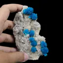 Cavansite on Heulandite (Rare Find) Natural Mineral Specimen USA - image 4