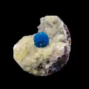 Cavansite on Heulandite (Rare Find) Natural Mineral Specimen USA - image 2