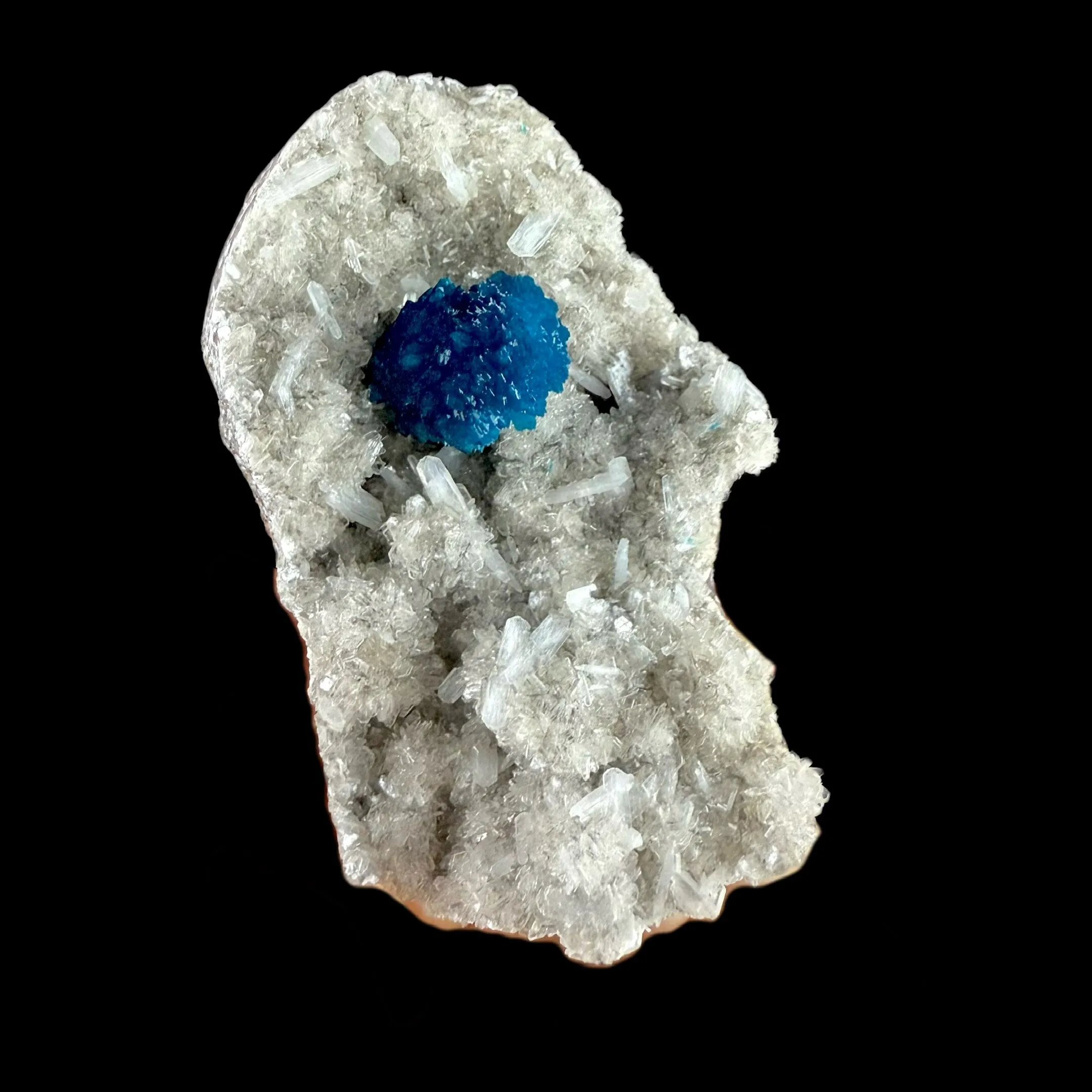 Cavansite on Heulandite & Stilbite | SELF STANDING | High Quality Mineral | Indian Mineral | Superb Minerals | Fine Mineral | Collection - image 3