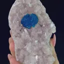 Cavansite on Heulandite & Stilbite | SELF STANDING | High Quality Mineral | Indian Mineral | Superb Minerals | Fine Mineral | Collection - image 5