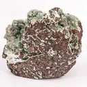 Cavansite on Heulandite With Stilbite (Rare Find) Free Standing Natural Mineral Specimen - image 5