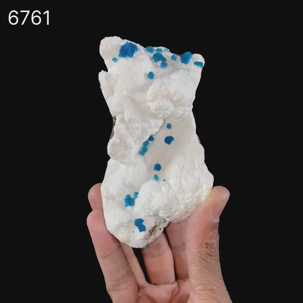 Cavansite on Modernite (Rare Find) Natural Mineral Specimen - image 5