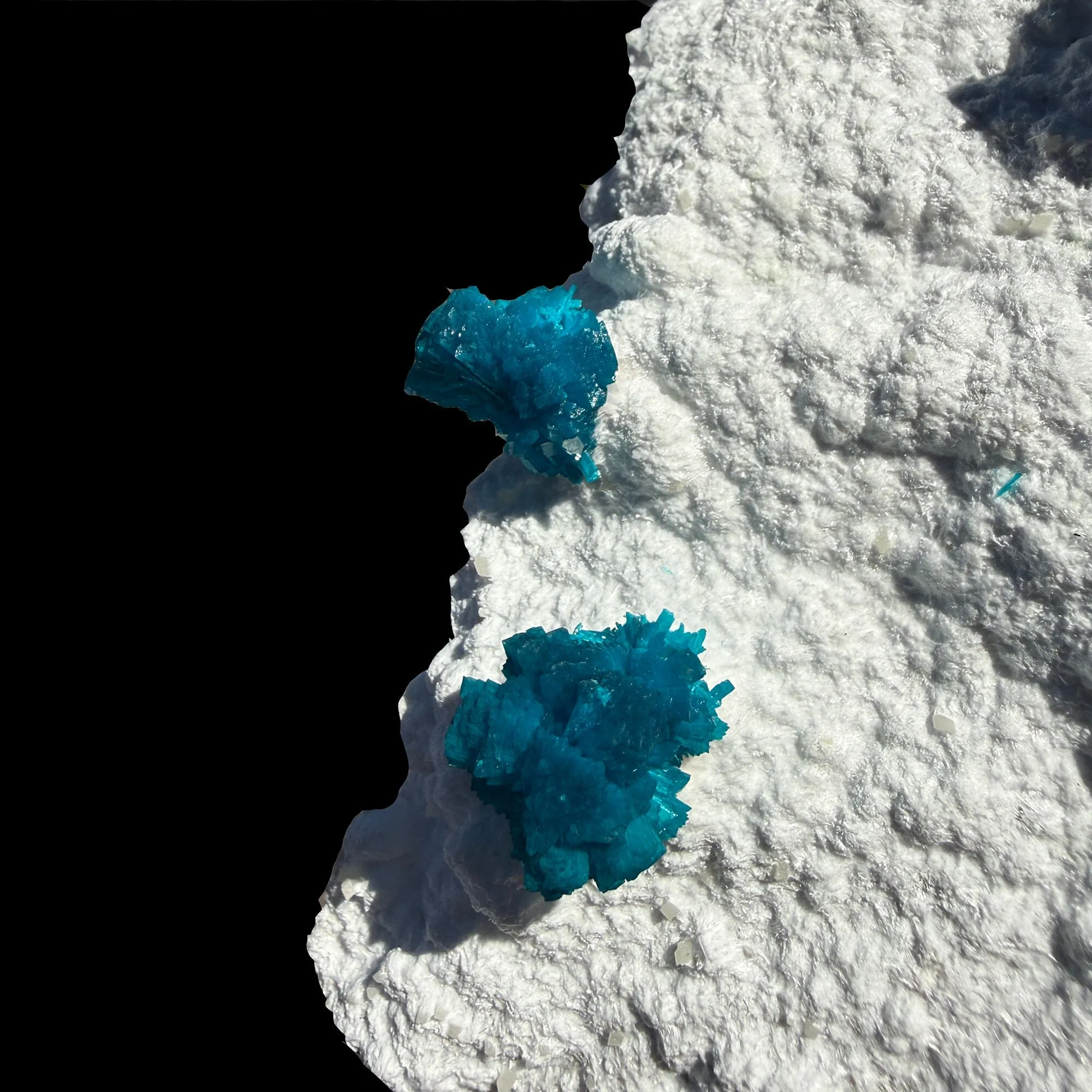 Cavansite on Modernite (Rare Find) Natural Mineral Specimen - image 4